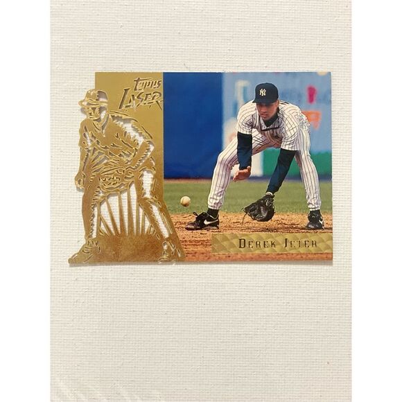 1996 topps laser Derek jeter #82 mint condition/grade - Picture 1 of 3